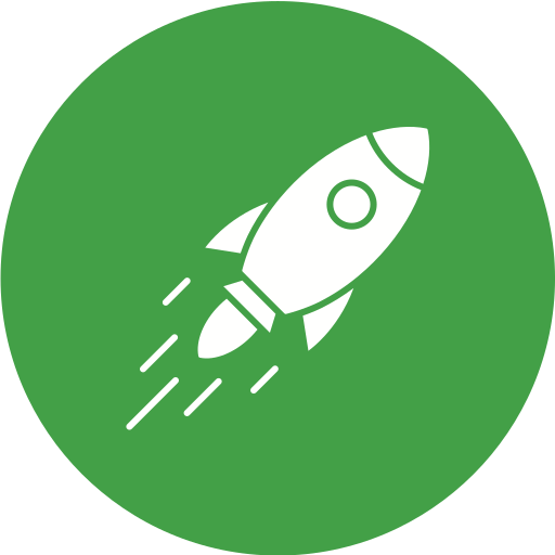 Rocket to signify Launch