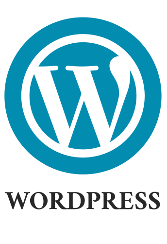 WordPress Icon and Text